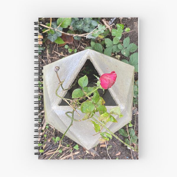 Item preview, gmtrx seni lawal 432 mm concrete icosahedron with rose  designed and sold by Seni Lawal.
