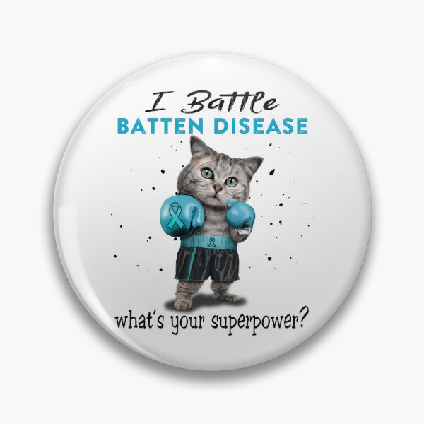 Item preview, Batten Disease Warrior - I Battle Batten Disease What Is Your Superpower? designed and sold by Jennpak.