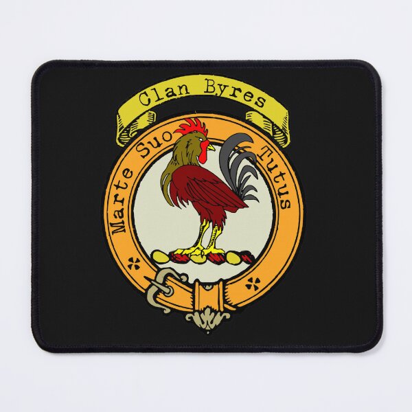 Item preview, Byres Clan Surname crest designed and sold by BagTown Clans.