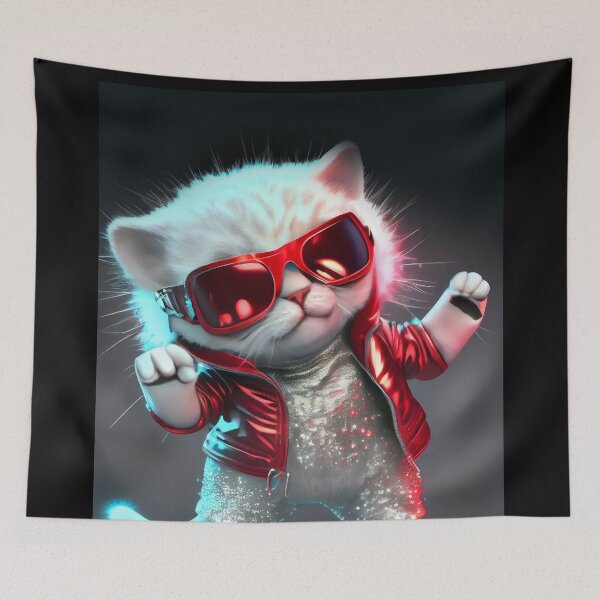 Item preview, Cute Cosmic Cat - Anime Art design designed and sold by AlNoah.