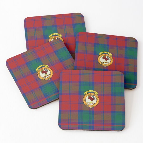 Item preview, Clan Byres Scottish Tartan and Crest designed and sold by BagTown Clans.