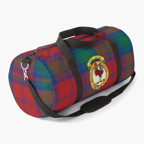 Item preview, Clan Byres Scottish Tartan and Crest designed and sold by BagTown Clans.