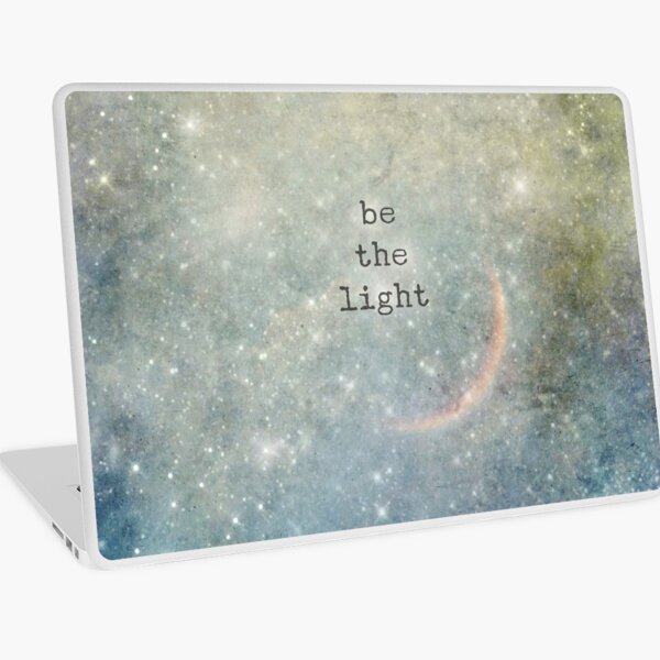 be the light Laptop Skin