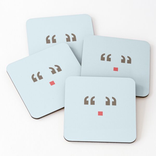 Item preview, Rudolph the unicode character Reindeer - Blue designed and sold by boltjesdesign.
