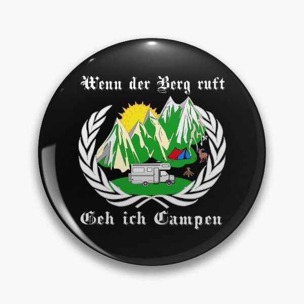 Item preview, When The Mountains Call, I Go Camping designed and sold by designfranz.