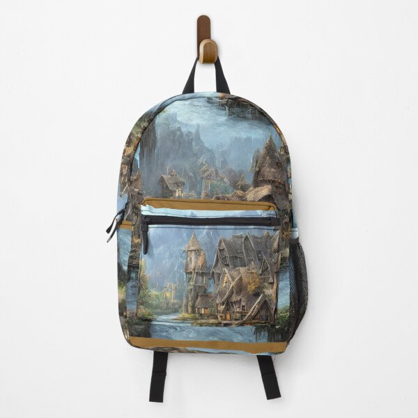 Item preview, fantasy village by a river designed and sold by David-Howells.
