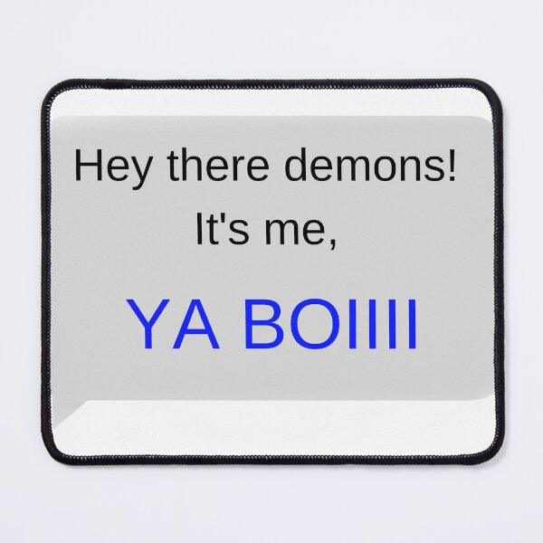 Item preview, Hey there demons! designed and sold by LivChrisDesigns.