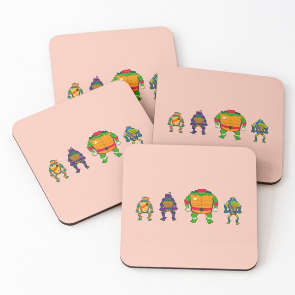Item preview, ROTTMNT Silly Turtles (Pastel Pink) designed and sold by don-othellito.