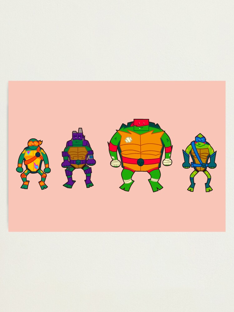 ROTTMNT mini turtles Photographic Print for Sale by anitasafonova