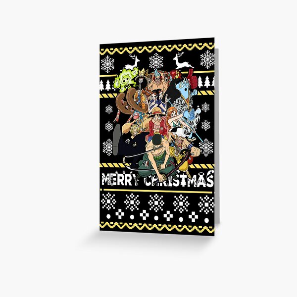 One piece Christmas celebration | Greeting Card