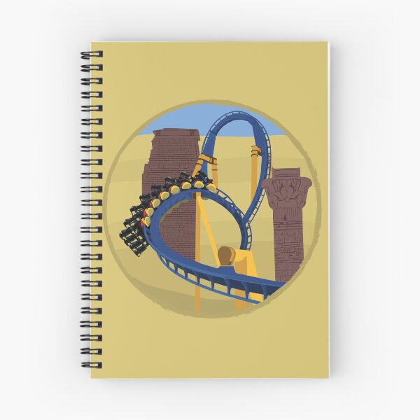 Item preview, Montu Coaster Circle "Sandstorm" Design designed and sold by CoasterMerch.