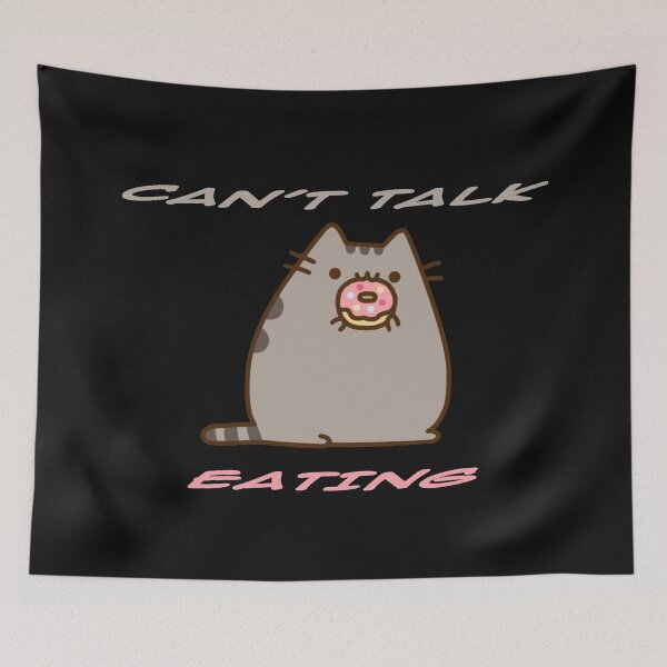 Item preview, [Can't Talk Eating] Sticker  designed and sold by CuteHigh01.