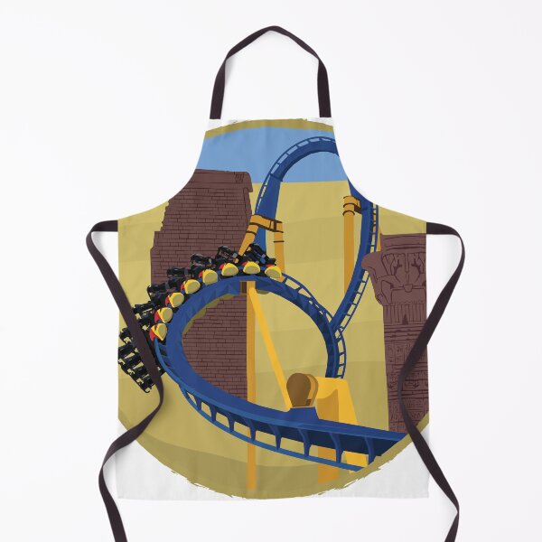 Item preview, Montu Coaster Circle "Sandstorm" Design designed and sold by CoasterMerch.