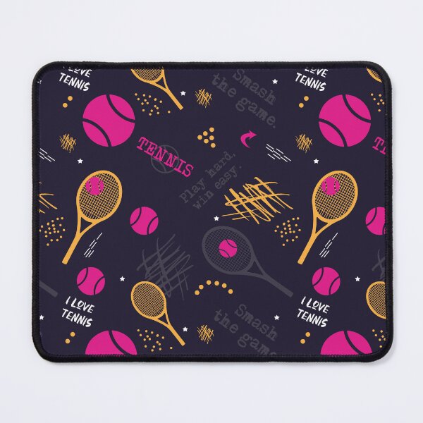 Item preview, Neon Tennis pattern [pink and yellow] designed and sold by EvieWoj.