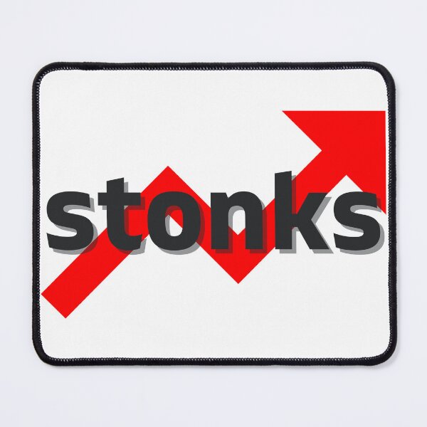 Item preview, stonks - buy high sell low meme design designed and sold by PaperViewStore.
