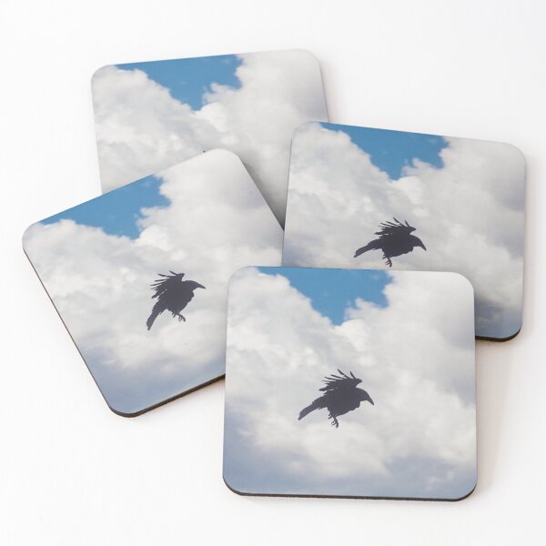 Item preview, Raven in Flight, Yellowstone National Park designed and sold by Doug Cunnington.