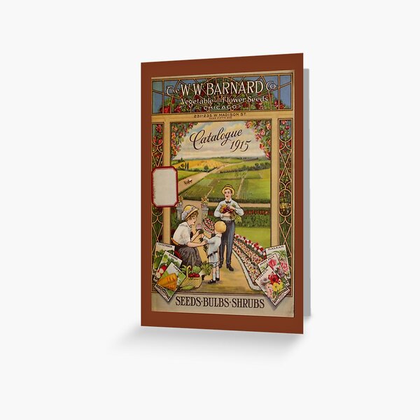 Aperçu de l'œuvre Art du paquet de graines vintage - Art du paquet de graines anciennes créée et vendue par BeaconMarketing.