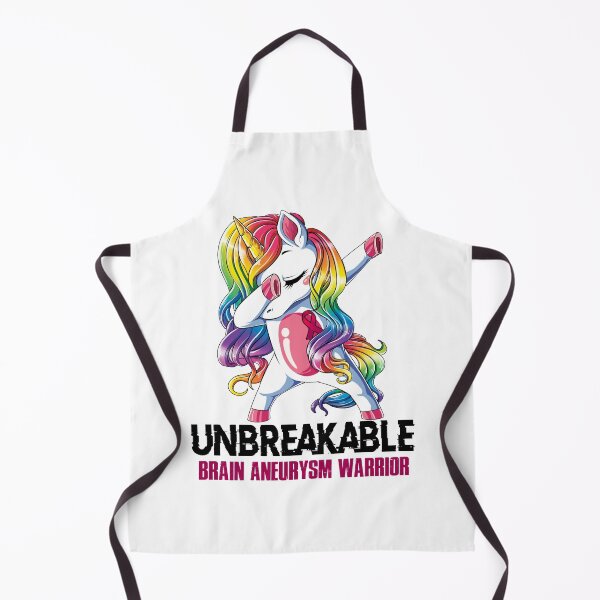 Item preview, Brain Aneurysm Awareness - Unicorn Brain Aneurysm Warrior Ribbon UNBREAKABLE designed and sold by Fernandezf.