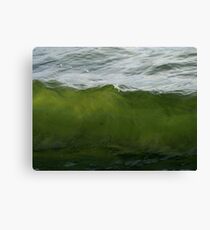 Green Wave Canvas Print