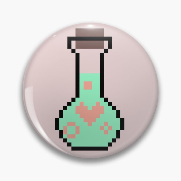 Item preview, Pixel art love potion designed and sold by Gala-life1.