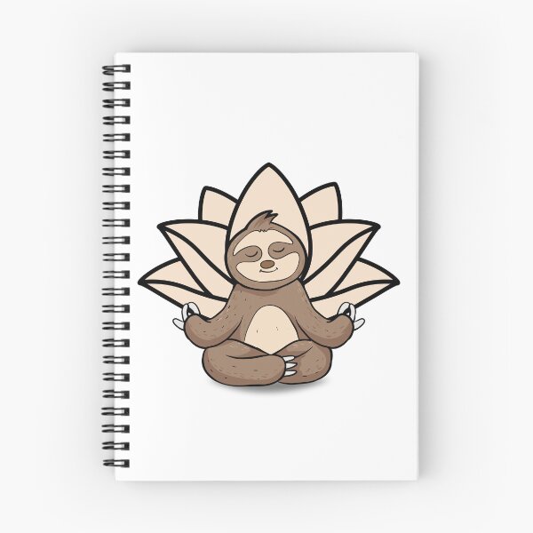 Item preview, all i need is yoga sloth and love designed and sold by med-sp-shop5.