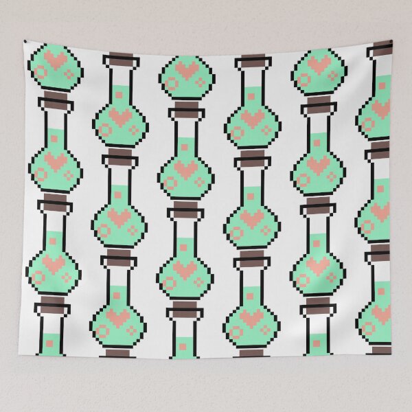 Item preview, Pixel art love potion   designed and sold by Gala-life1.