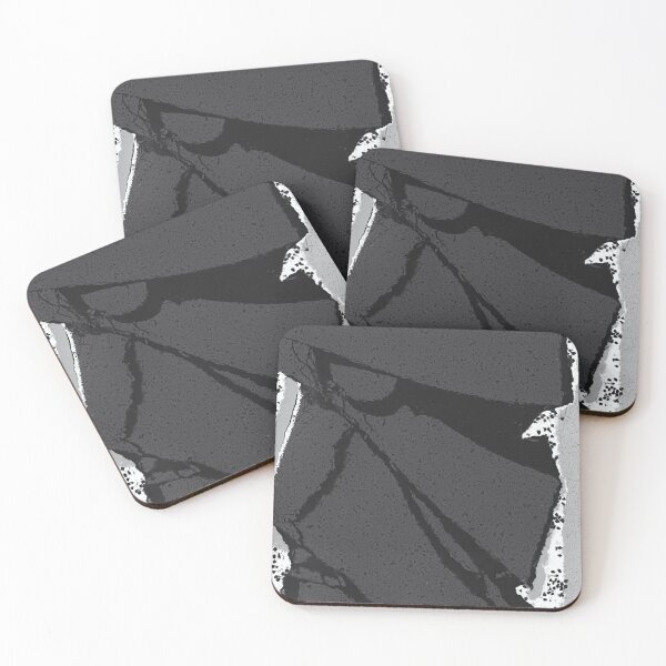Item preview, SEM, Scanning Electron Microscope, Black and White Cracks and Crushes designed and sold by Canadamarsworks.