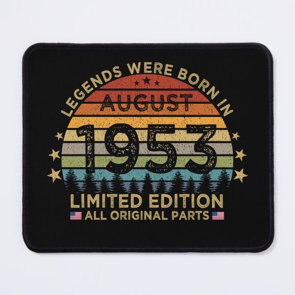 Item preview, Legends Were Born In August 1953 Limited Edition Patriotic designed and sold by cssdru.