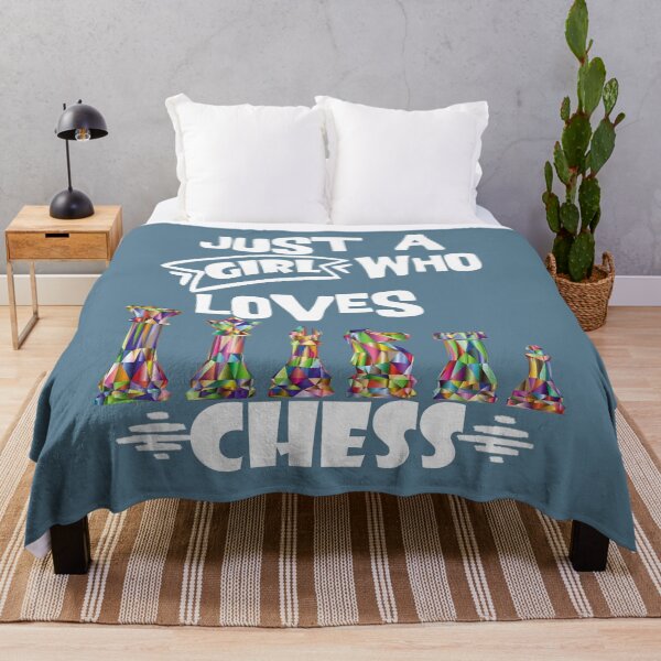 Item preview, Just a girl who loves chess t shirts, just a girl who loves chess phone cases, just a girl who loves chess packpack, just a girl who loves chess mug, just a girl who loves chess leggings designed and sold by Poussyarts.