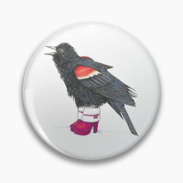 Item preview, Colly Bird in Christmas Boots designed and sold by JimsBirds.