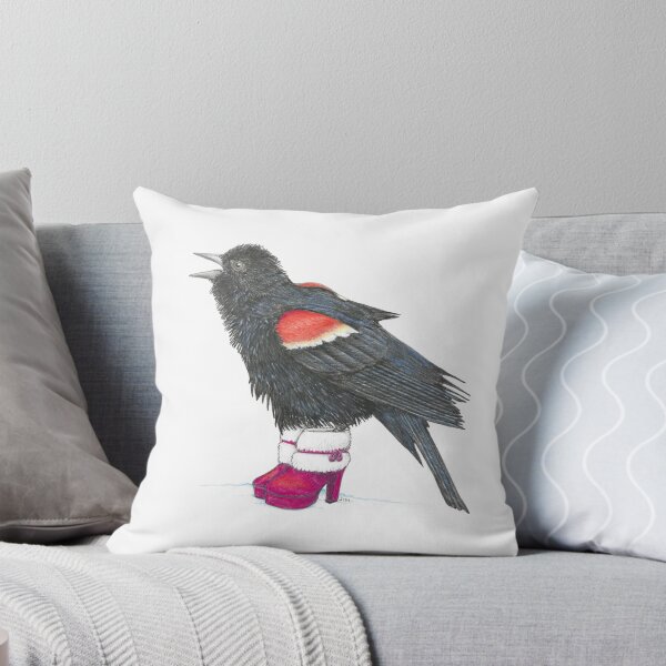 Item preview, Colly Bird in Christmas Boots designed and sold by JimsBirds.