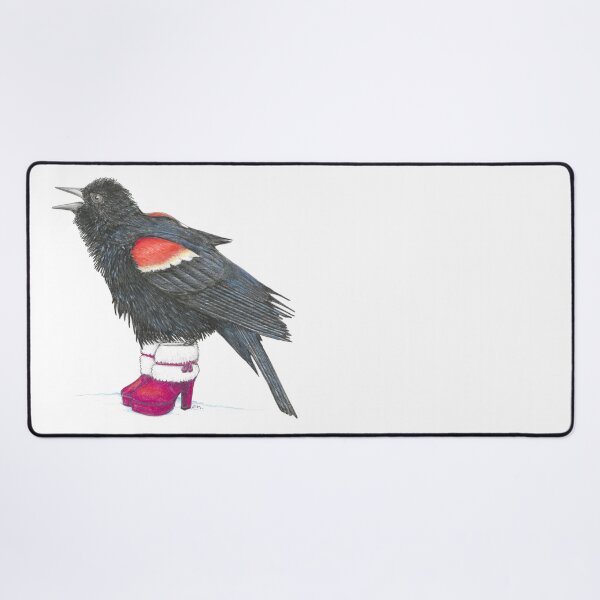 Item preview, Colly Bird in Christmas Boots designed and sold by JimsBirds.