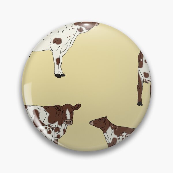Item preview, Ayrshire Cows Pattern Yellow designed and sold by Ashley Gagnon.