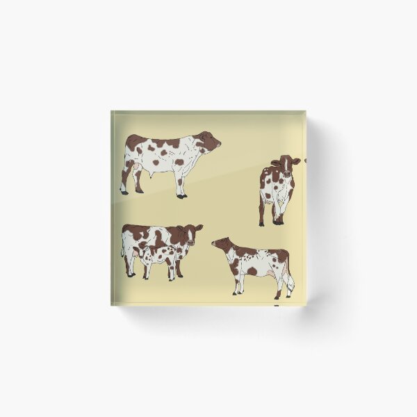 Item preview, Ayrshire Cows Pattern Yellow designed and sold by Ashley Gagnon.