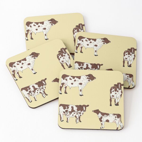 Item preview, Ayrshire Cows Pattern Yellow designed and sold by Ashley Gagnon.