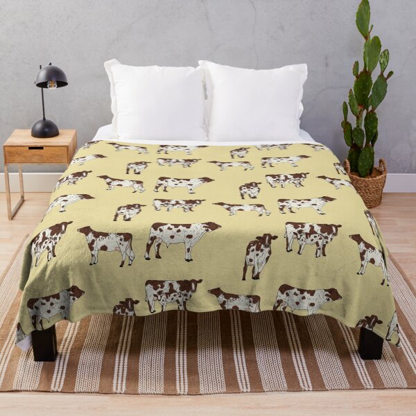 Item preview, Ayrshire Cows Pattern Yellow designed and sold by Ashley Gagnon.