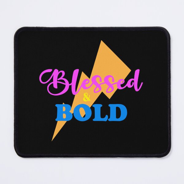 Item preview, Blessed and Bold Lightning Bolt Retro Black designed and sold by DigitalPie.