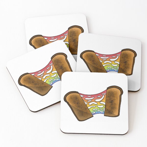 Item preview, Rainbow Grilled Cheese  designed and sold by honeybeepaper.