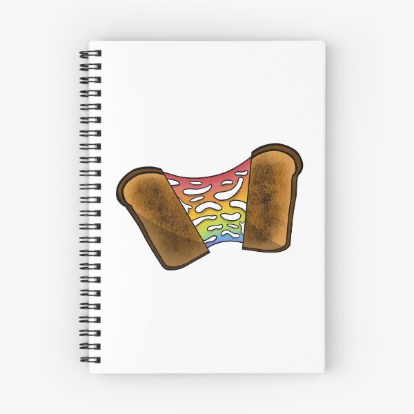 Item preview, Rainbow Grilled Cheese  designed and sold by honeybeepaper.