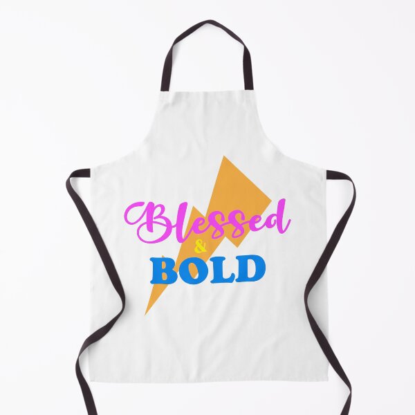 Item preview, Copy of Blessed and Bold Lightning Bolt Retro Black designed and sold by DigitalPie.