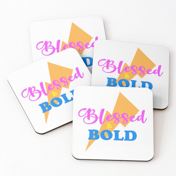 Item preview, Copy of Blessed and Bold Lightning Bolt Retro Black designed and sold by DigitalPie.