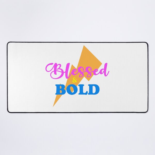 Item preview, Copy of Blessed and Bold Lightning Bolt Retro Black designed and sold by DigitalPie.