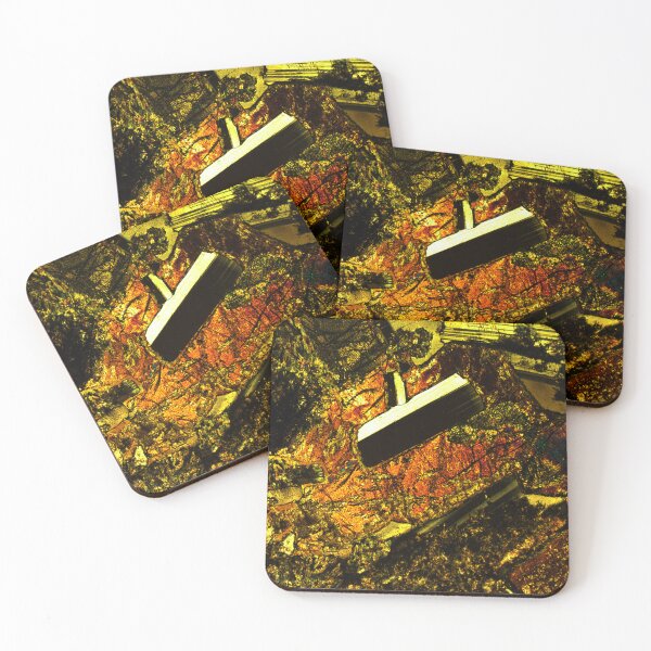 Item preview, Petrographic of Cross Polarized Light on Twinning Feldspar designed and sold by Canadamarsworks.