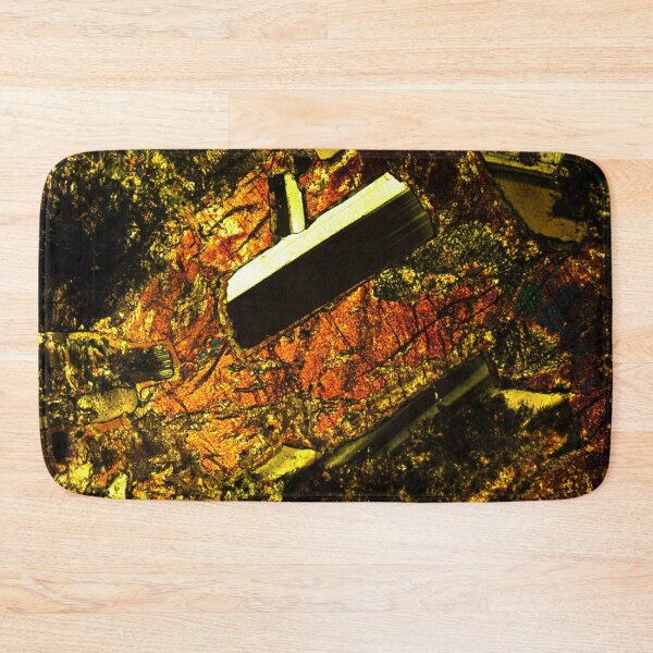 Item preview, Petrographic of Cross Polarized Light on Twinning Feldspar designed and sold by Canadamarsworks.