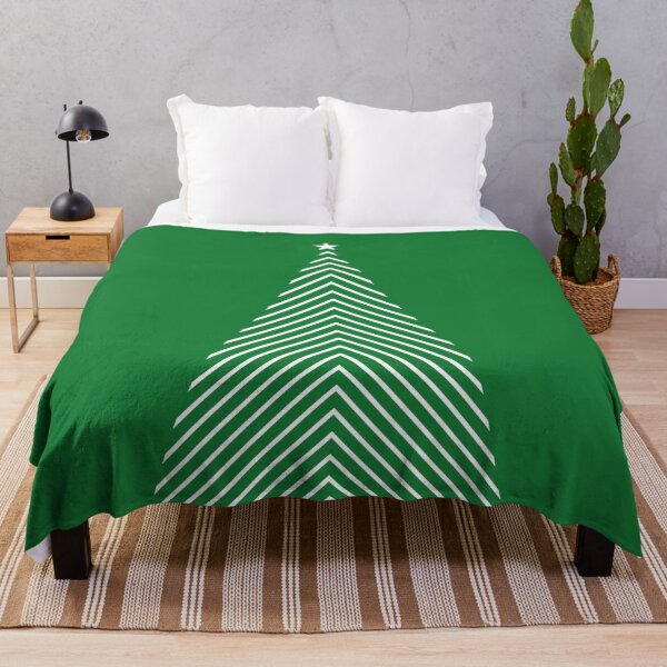 Item preview, Minimal Christmas Tree - on Green designed and sold by boltjesdesign.