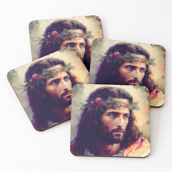 Item preview, Watercolor Christmas Jesus designed and sold by CGSGraphics.