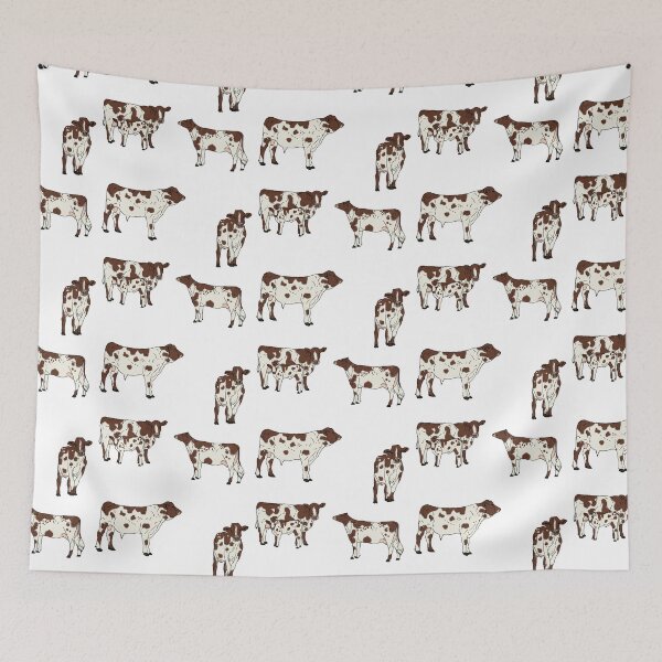 Item preview, Ayrshire Cows Pattern Transparent designed and sold by Ashley Gagnon.