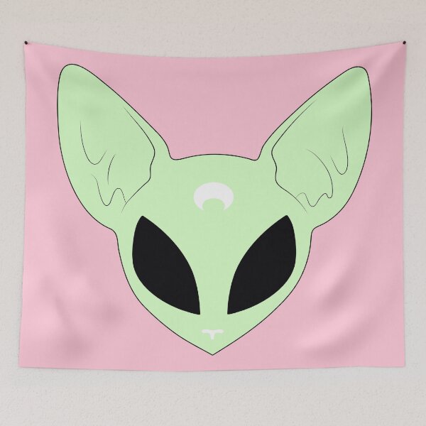 Item preview, Alien Sphynx (pink) designed and sold by myacideyes.