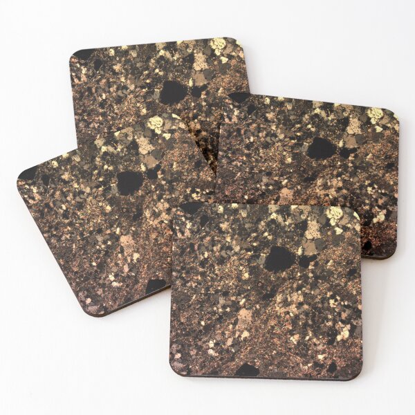 Item preview, Petrographic of Cross Polarized Light Feldspar Quartz Clay mix XPL designed and sold by Canadamarsworks.