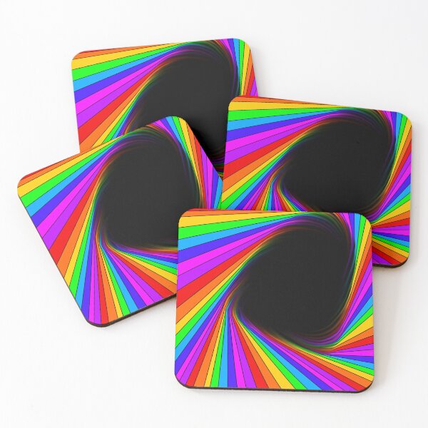 Item preview, Rainbow Spiral Void designed and sold by Wasted Potential ink.